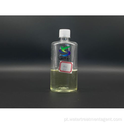 PAC amarelado para purificação de água